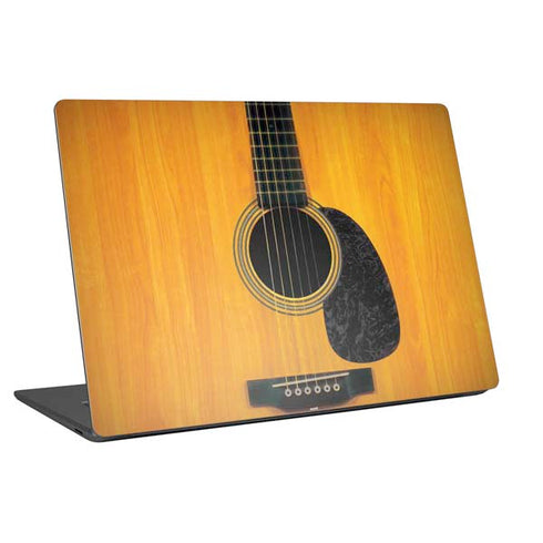 Wood Guitar Universal Laptop 16in (13 x 9.4in) Skin